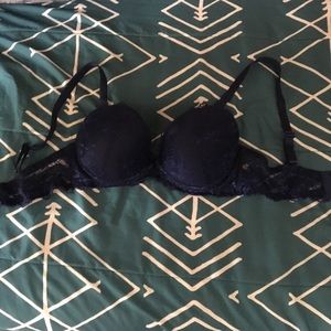 Navy blue lace bra size 36D